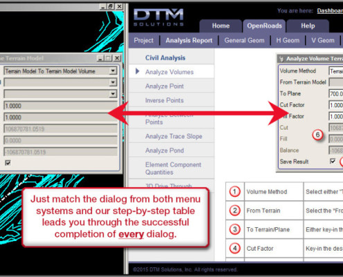 Step by Step Guide through Every dialog Box